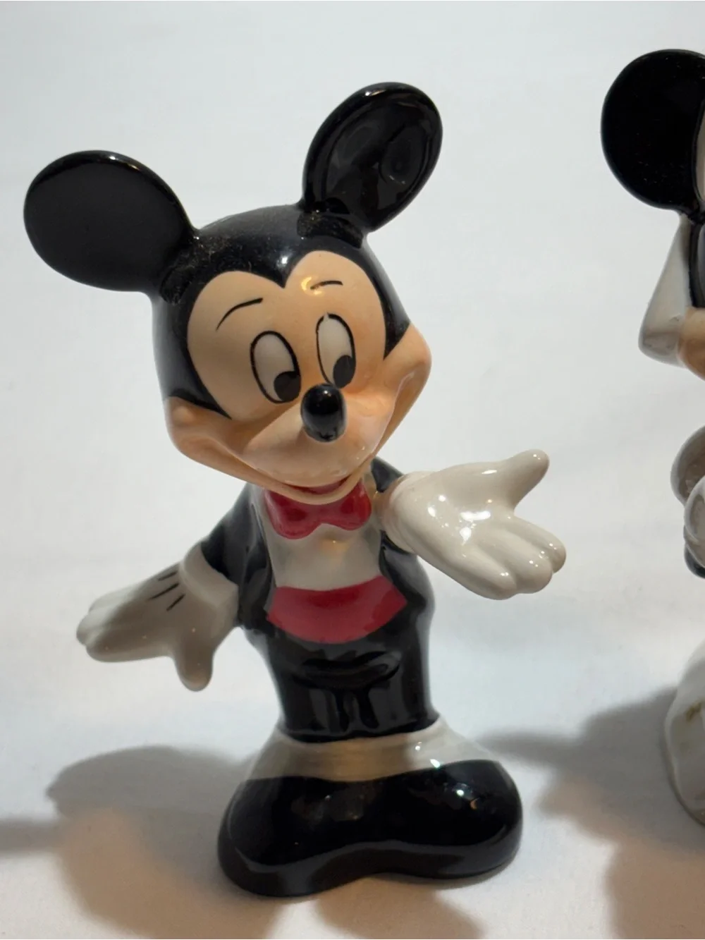 Mickey & Minnie Wedding Figurine Set - salt and pepper shakers